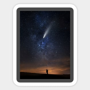 Night Comet Sticker